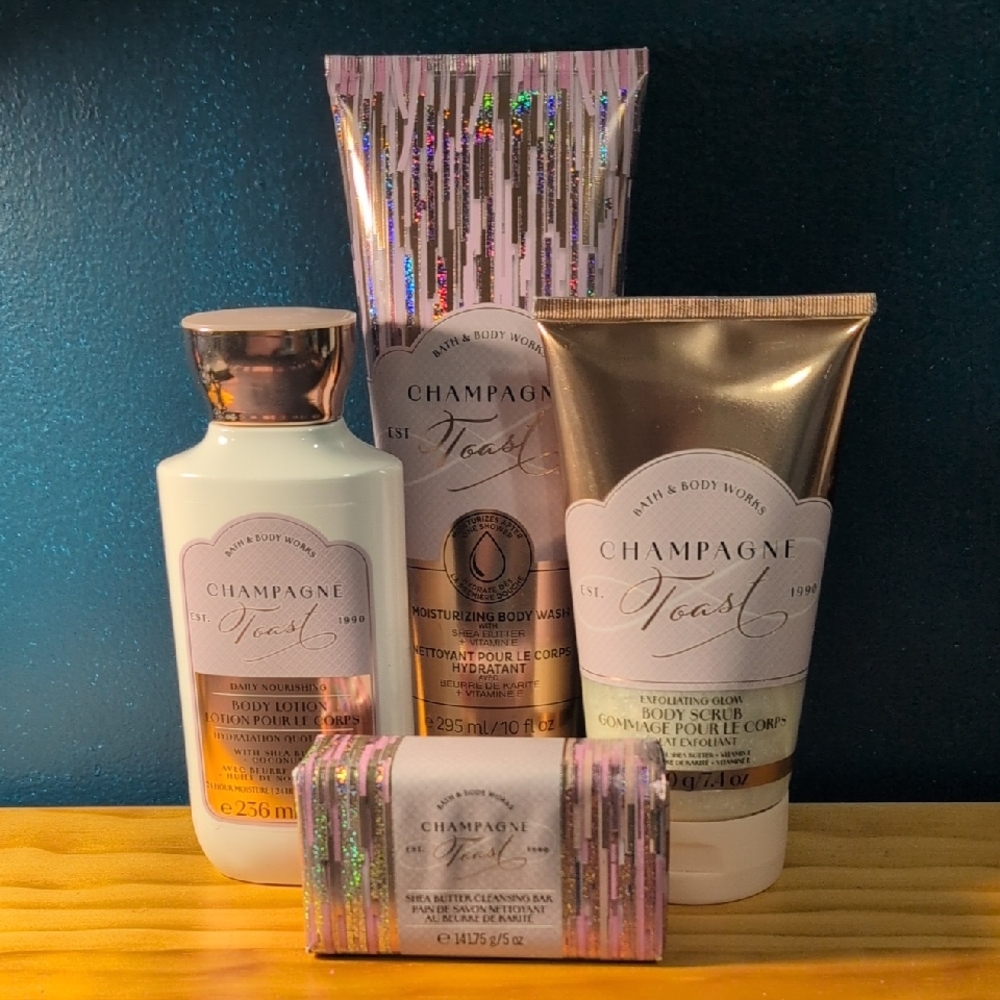 Champagne Toast Bath&Body Set